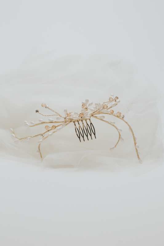 Tocado novia flexible