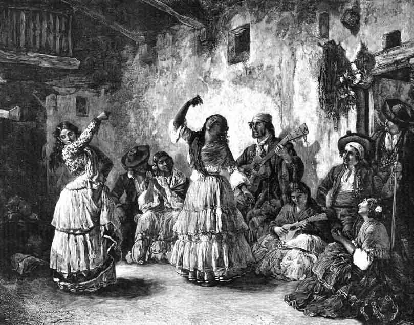 el origen del traje de flamenca