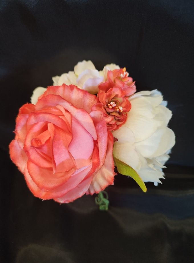 Ramillete naranja coral