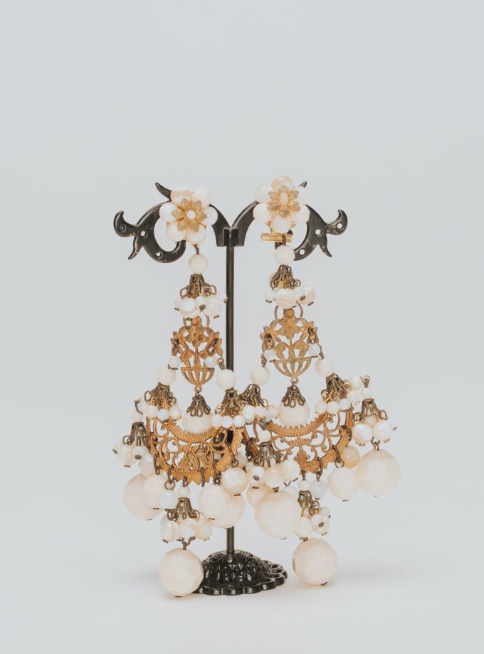 Pendientes maxi borlas